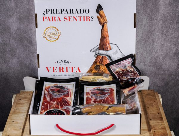 Maletín jamón de cebo ibérico 50% raza ibérica