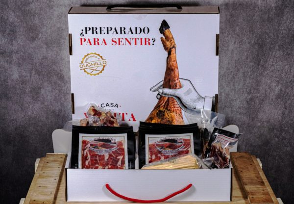 Maletín paleta de cebo ibérica 50% raza ibérica