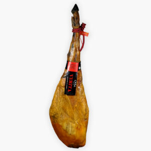 Jamón de bellota ibérico 75% raza ibérica de 8 kg.