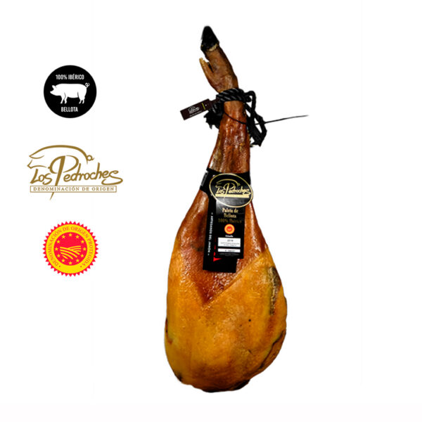 Paleta de bellota 100% ibérica D.O.P. Los Pedroches 5-5,5 kg aprox.